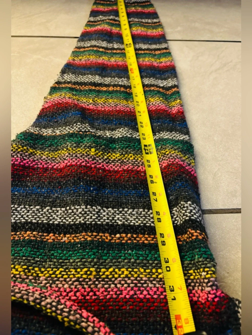 Vintage Baja Hoodie “Drug Rug” - Picture 5 of 9